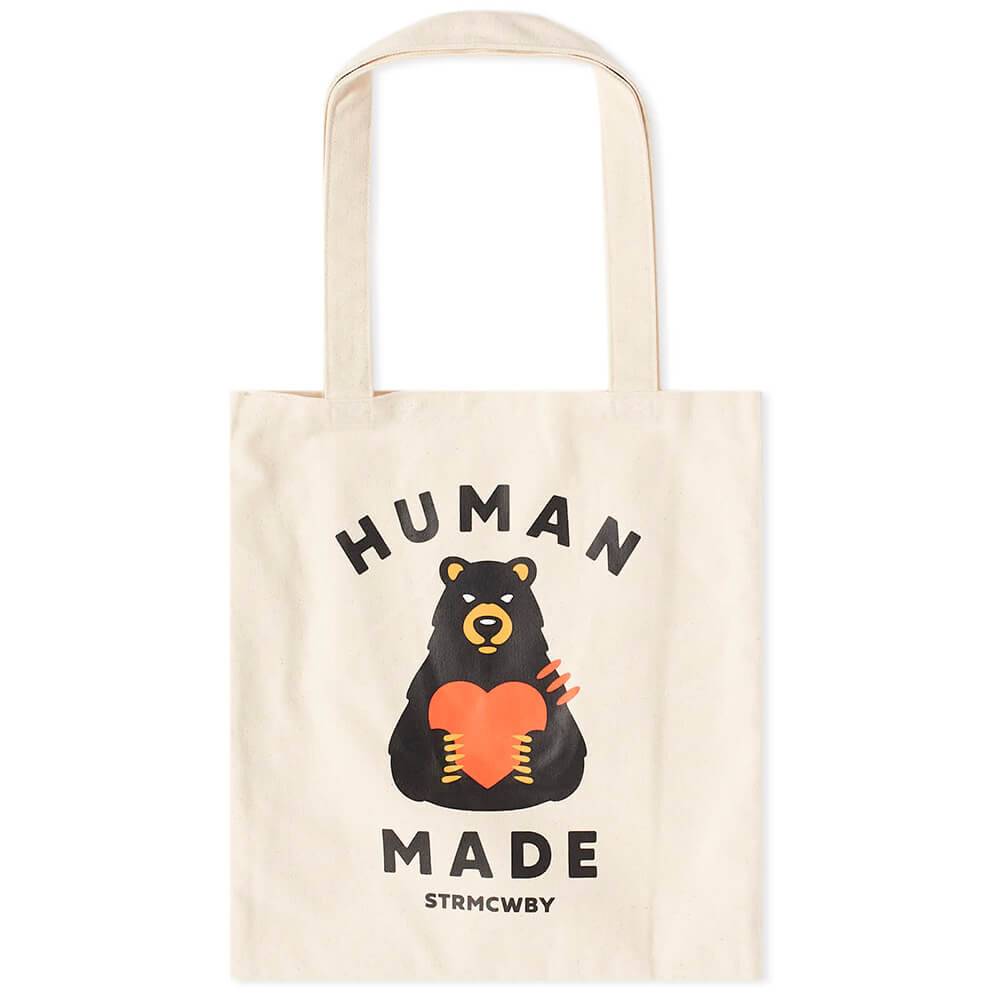 

Сумка-тоут Human Made Book Bear, белый