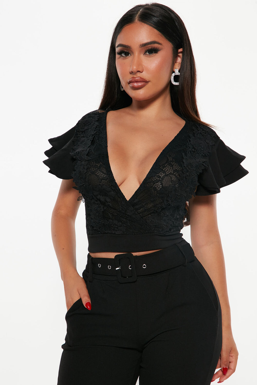 

Блузка Fashion Nova T19844, черный