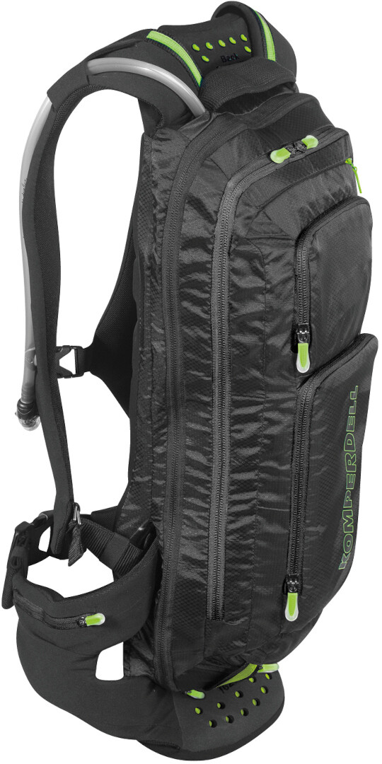 

Рюкзак Komperdell MTB-Pro Protectorpack, черно-зеленый