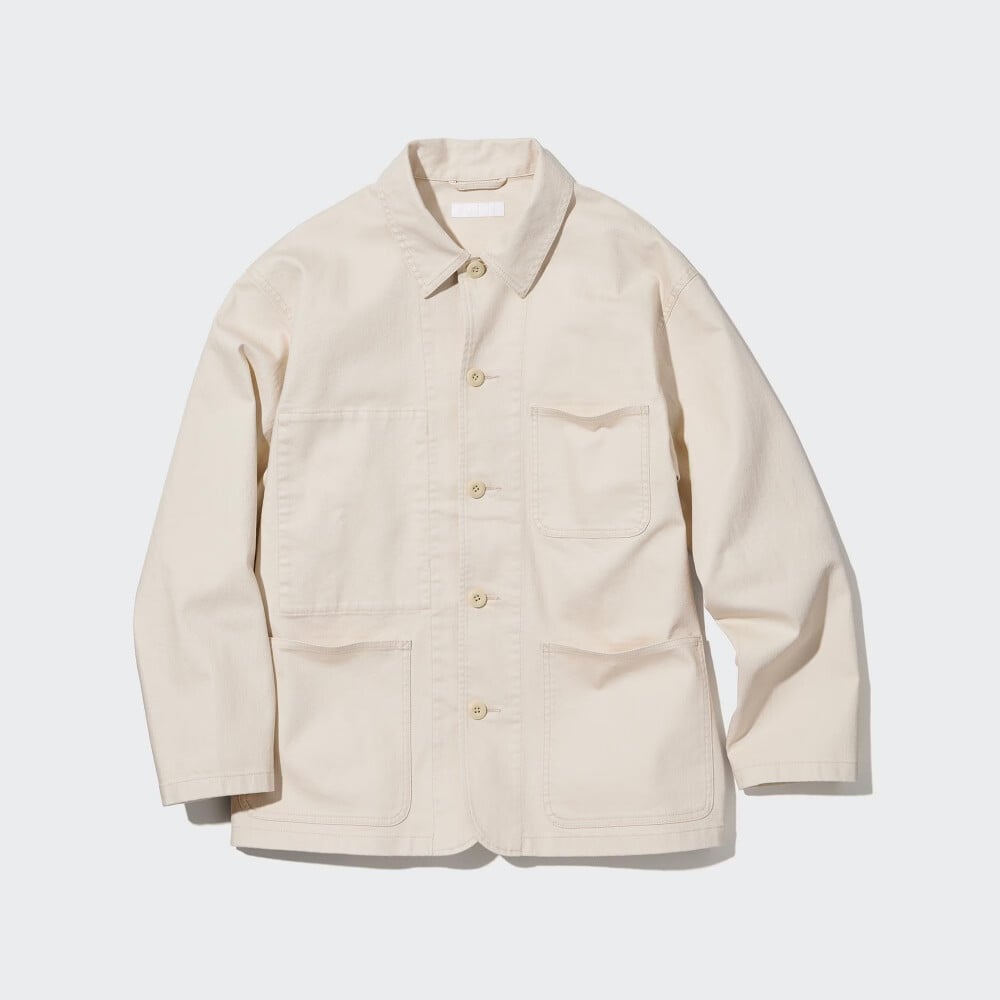 

Куртка Uniqlo Utility, молочно-белый