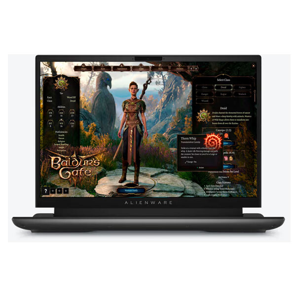 Игровой ноутбук Dell Alienware M16 16, 16Гб/512Гб, Intel i7-13700HX, RTX 4050, чёрный, английская клавиатура игровой компьютер intel core i3 12100f geforce rtx 3090 10gb 8gb ram ssd 1tb