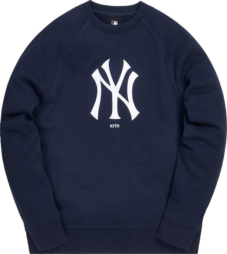 

Толстовка Kith For Major League Baseball New York Yankees Crewneck 'Navy', синий