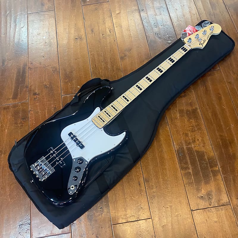 Fender MIM Geddy Lee Jazz Bass 2021 Черный MX21543662