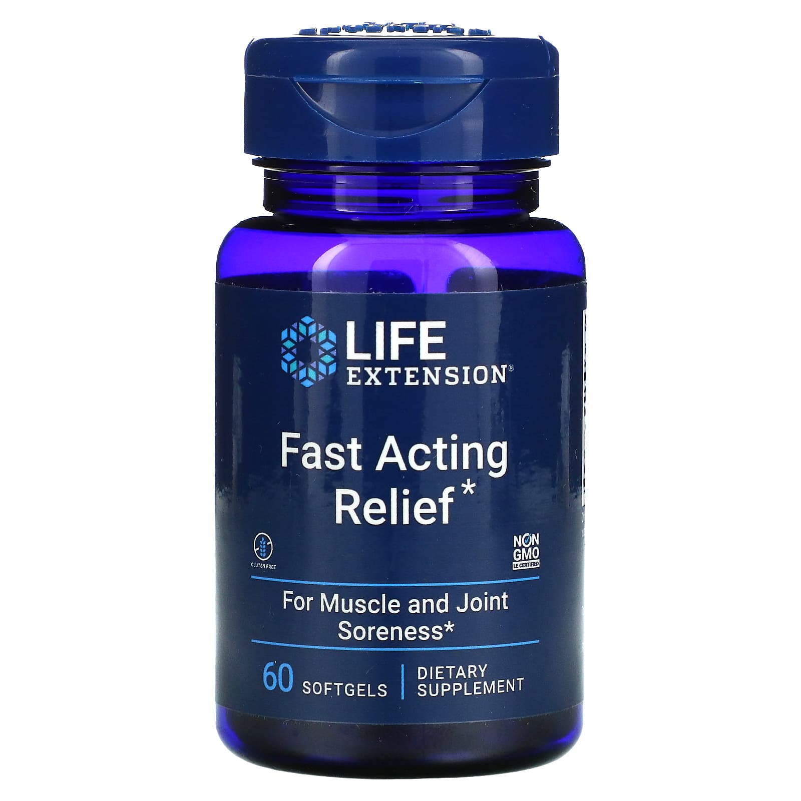 Быстродействующее Средство Life Extension, 60 мягких таблеток life extension super omega 3 60 мягких таблеток