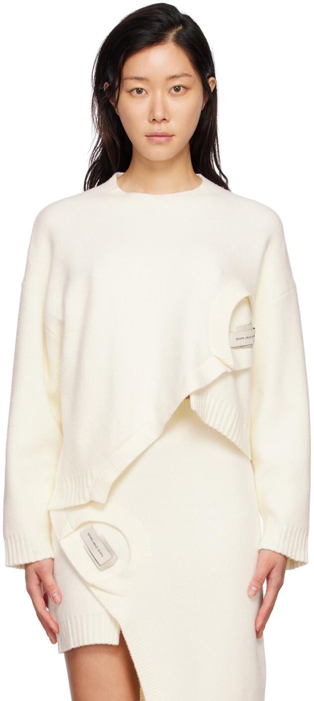 

Деконструированный свитер Off-White Feng Chen Wang