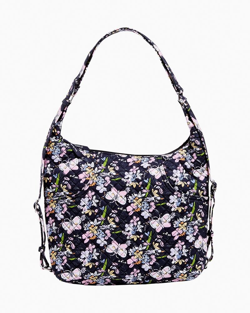 

Сумка Vera Bradley Cotton Convertible, темно-синий/мультиколор