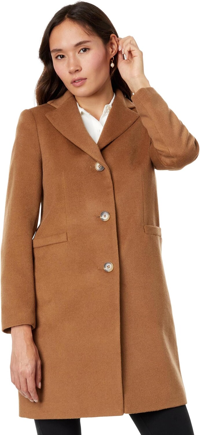 

Полушерстяное пальто Reefer LAUREN Ralph Lauren, цвет New Vicuna