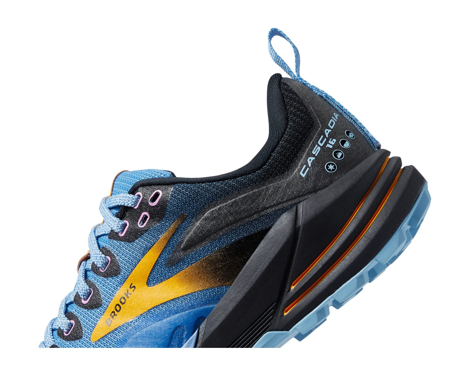 Кроссовки Brooks Cascadia. Brooks Cascadia 16 GTX. Мужские кроссовки Брукс синие.