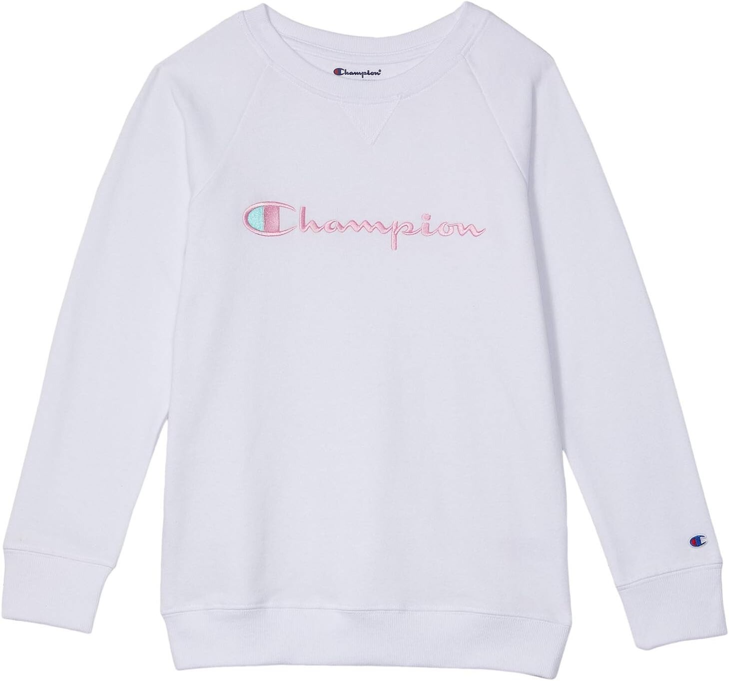 

Толстовка Champion Embroidered Classic Script Crew, белый