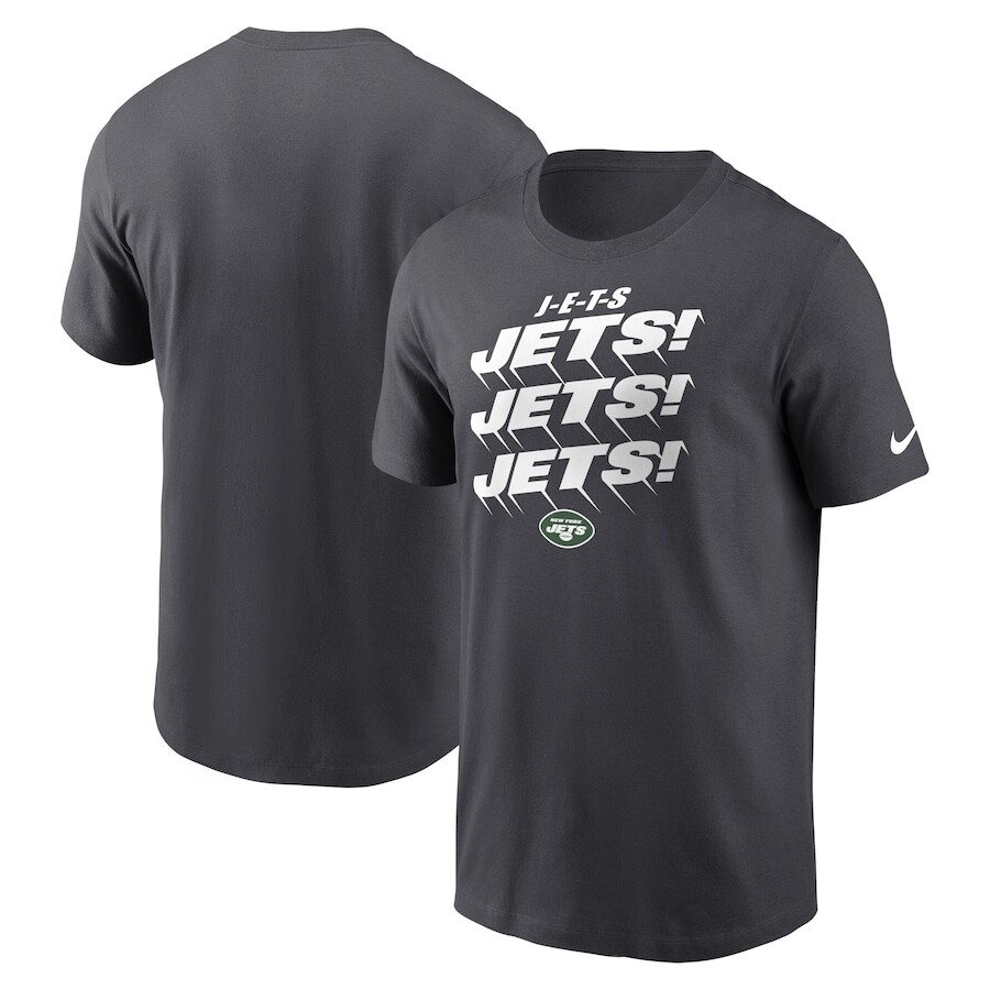 

Футболка с коротким рукавом Nike New York Jets, антрацит