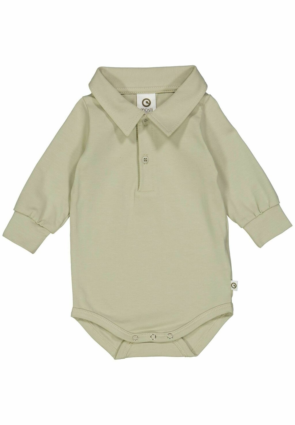 

Боди Müsli by GREEN COTTON, цвет desert green