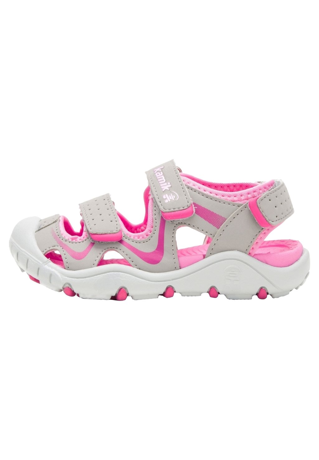 Трекинговые сандалии WANDER UNISEX Kamik, цвет grey pink трекинговые сандалии lurchi цвет grey