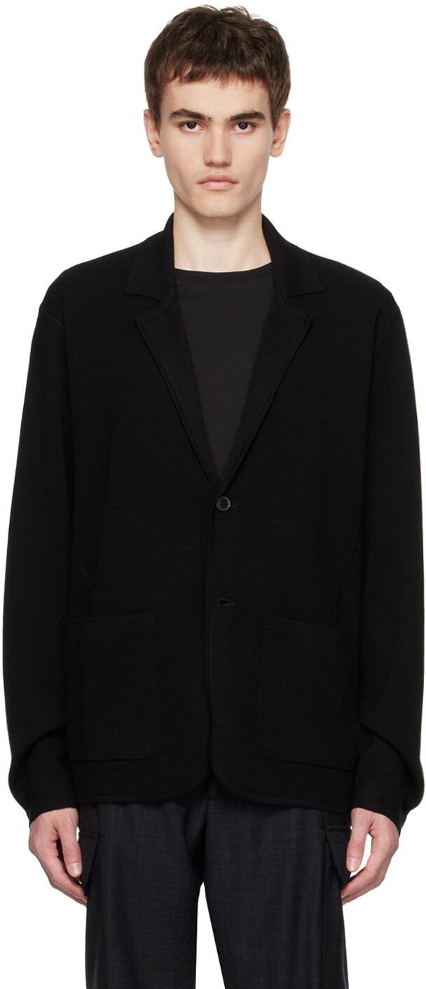

Черный блейзер с лацканами Paul Smith
