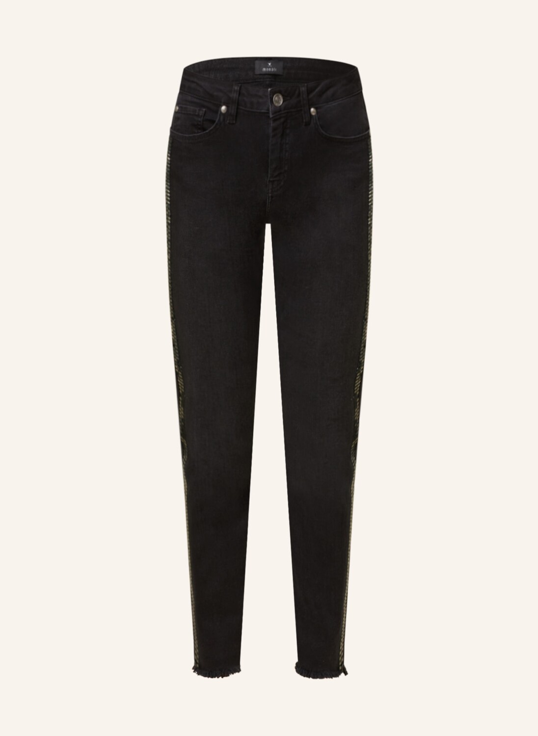 

Джинсы monari Skinny mit Schmucksteinen