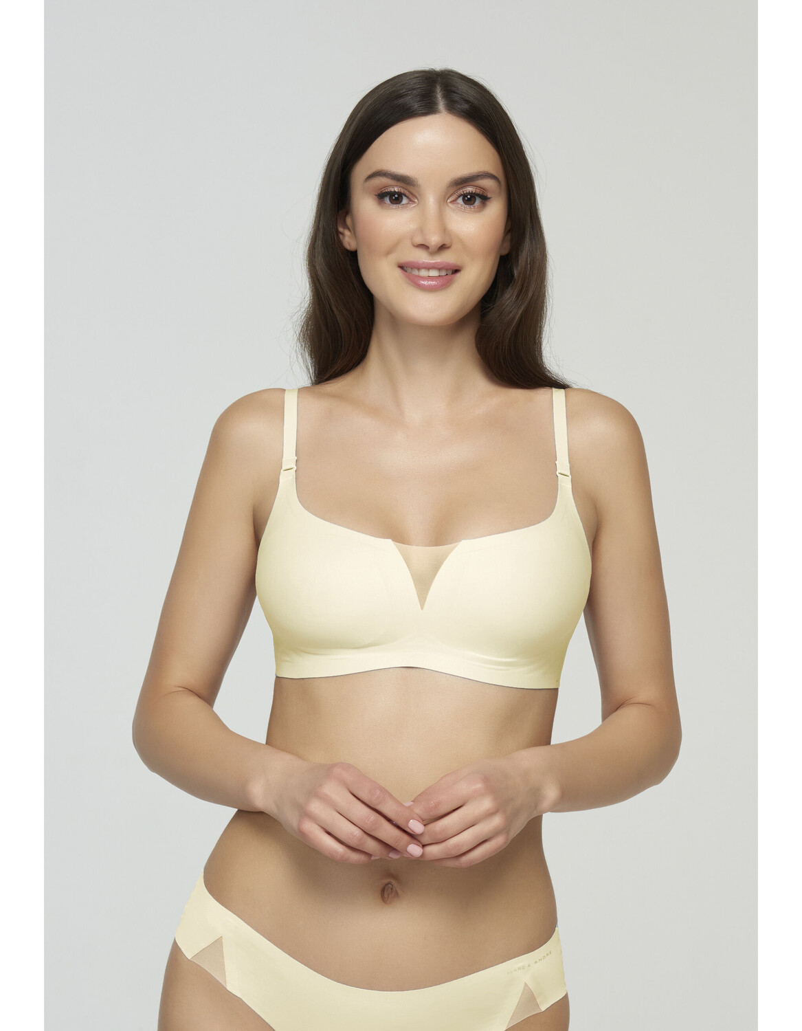 

Бюстгальтер без косточек Marc and Andre BH Top Second Skin, белый