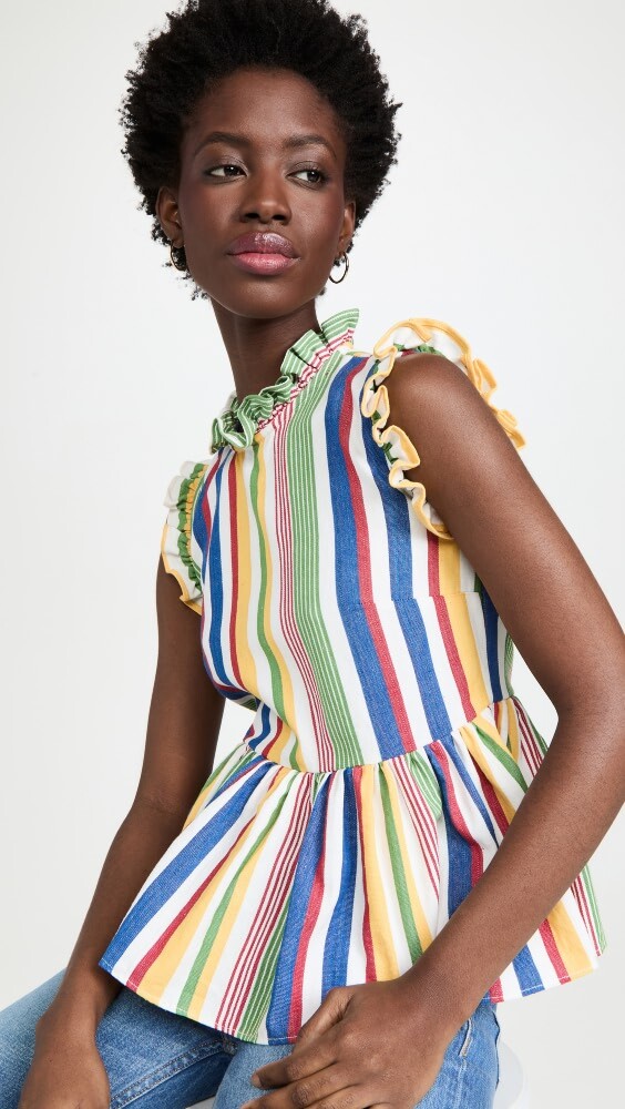 

Топ Studio 189 Technicolor Ruffle