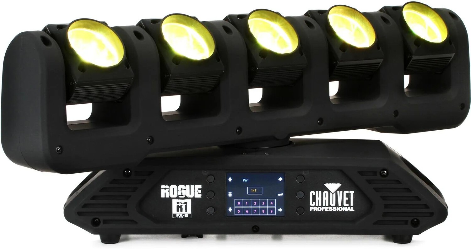 

Chauvet Pro Rogue R1 FX-B 5-светодиодная RGBW с подвижной головкой