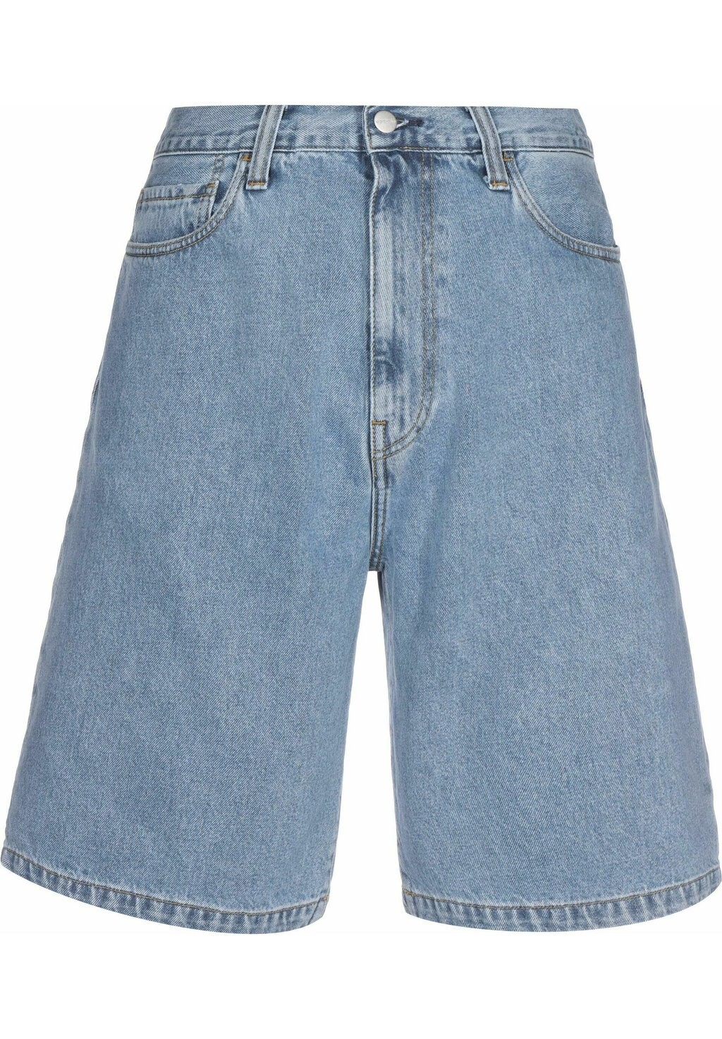 

Джинсовые шорты Carhartt WIP, цвет blue heavy stone wash