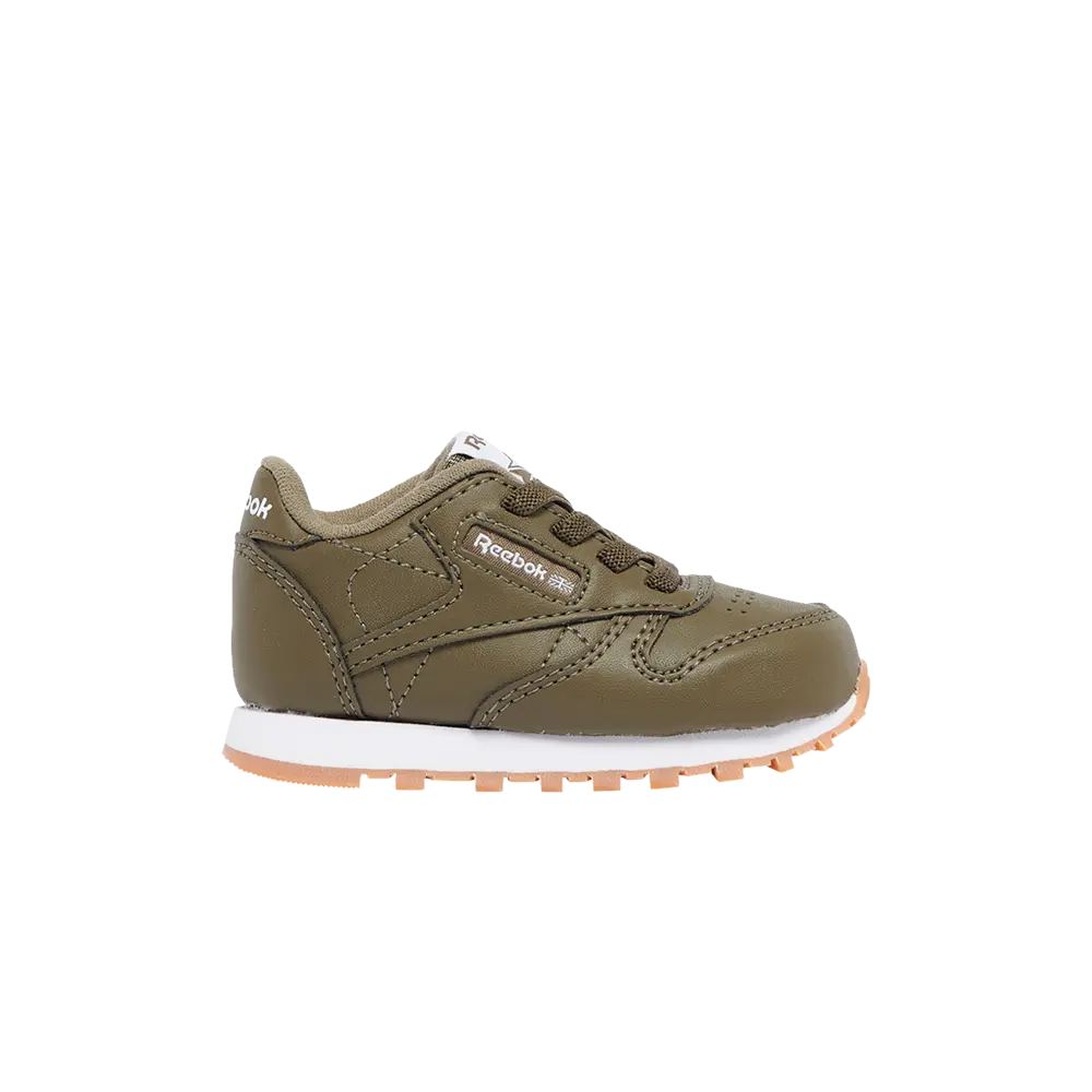 

Кроссовки Classic Leather Toddler Reebok, зеленый