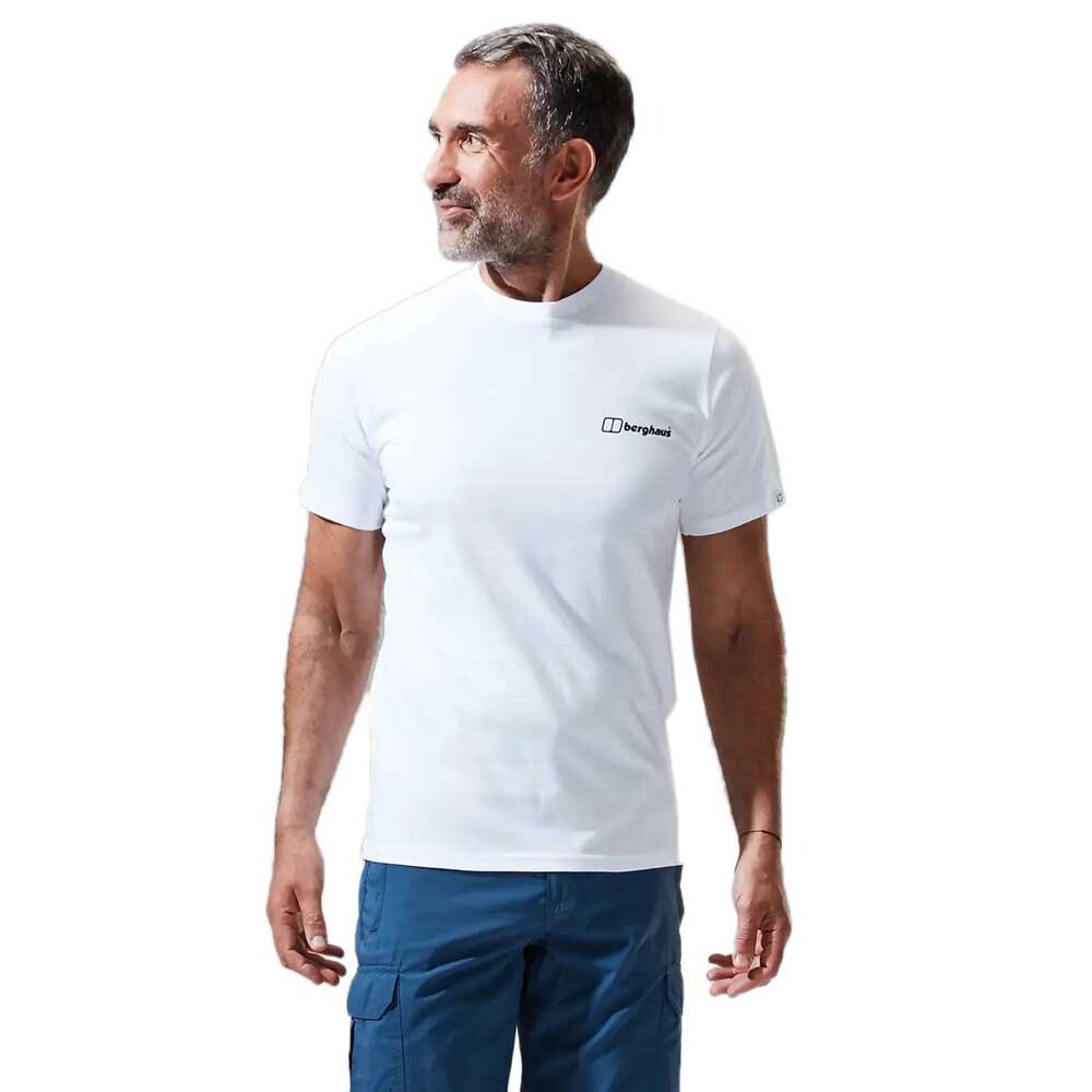 

Футболка Berghaus Snowdon Colour Logo, белый