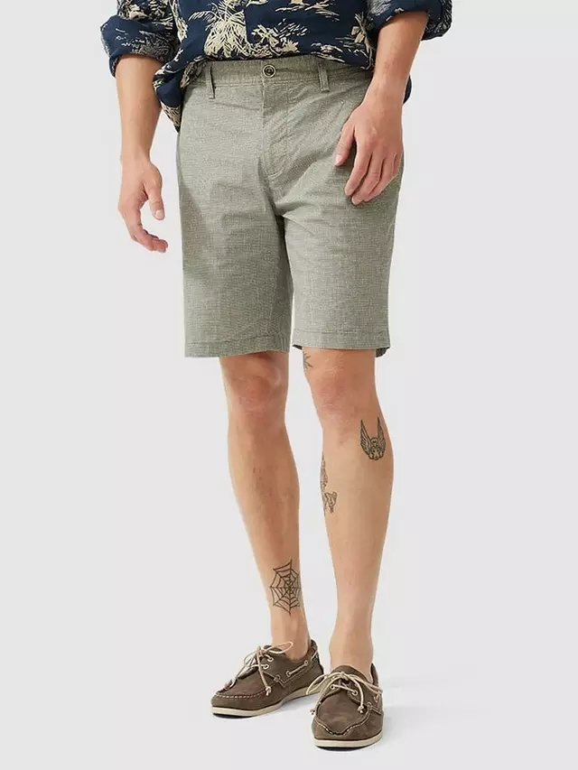 

Шорты Rodd & Gunn Phillipstown Cotton Blend Slim Fit 9", цвет fern