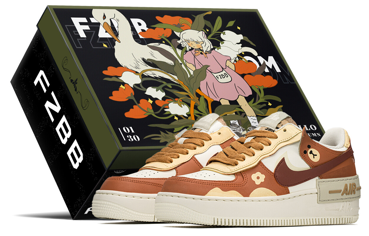 

Женские кроссовки для скейтбординга Nike Air Force 1, Khaki