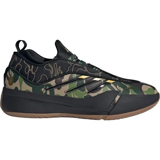 

Баскетбольные кроссовки Bape X Dame 9 adidas, цвет Schwarz/Schwarz/Schwarz