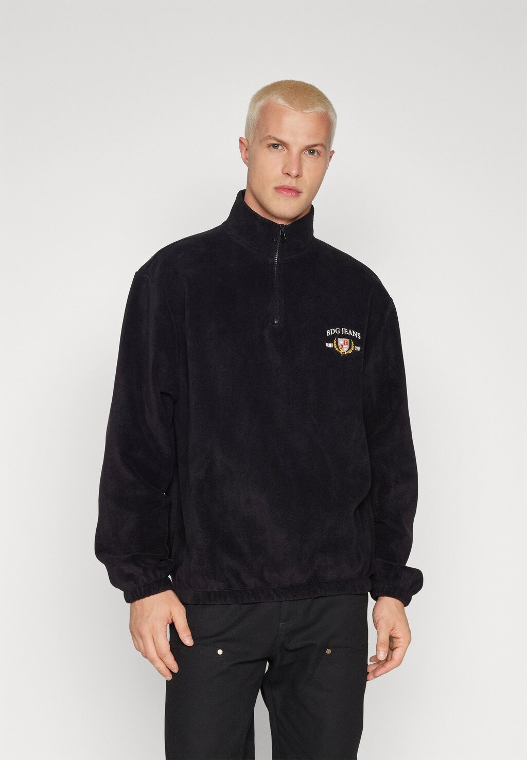 

Флисовая толстовка CREST UNISEX BDG Urban Outfitters, черный