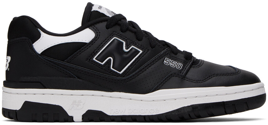 

Черно-белые кроссовки BB550 New Balance