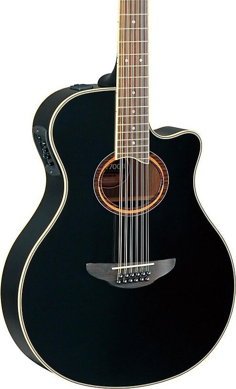 

Акустическая гитара Yamaha APX700II 12-String Acoustic/Electric Thinline Guitar Black