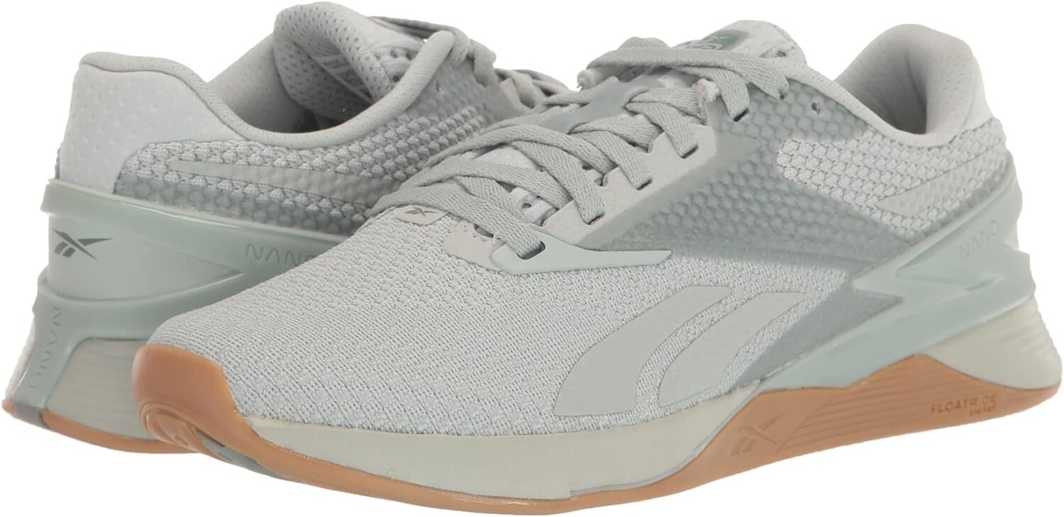 

Кроссовки Nano X3 Reebok, цвет Sea Spray/Harmony Green/Gum