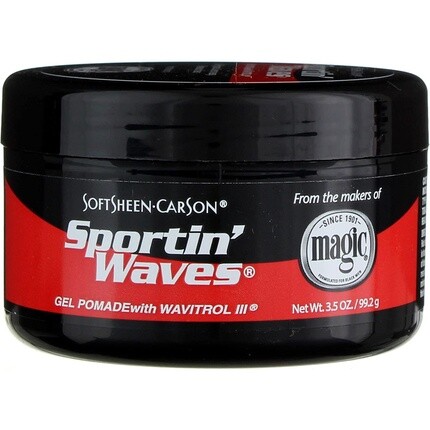

Гель-помада Soft Shine Sportin Waves, 3,5 унции, банка Wavitrol, 103 мл, Soft Sheen