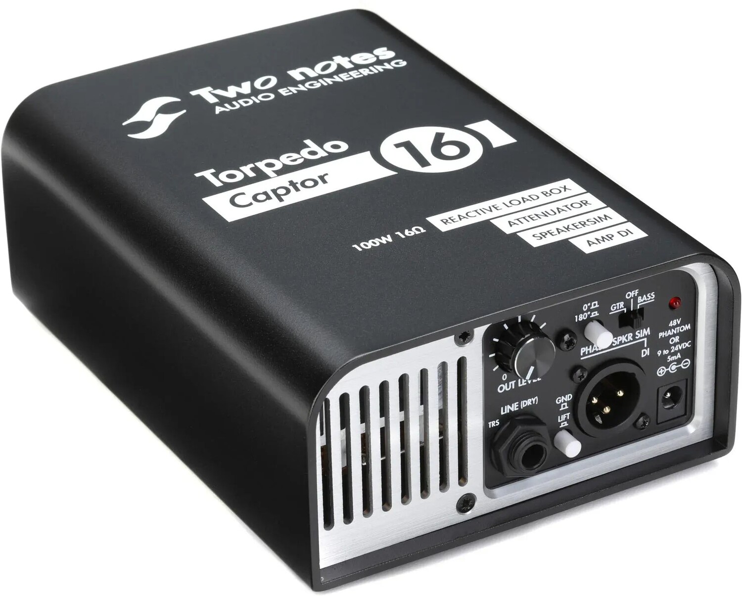 

Two Notes Torpedo Captor Reactive Loadbox DI и аттенюатор — 16 Ом