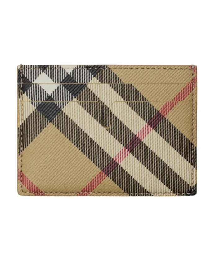 

Кошелек с отделениями для карт Burberry, бежевый