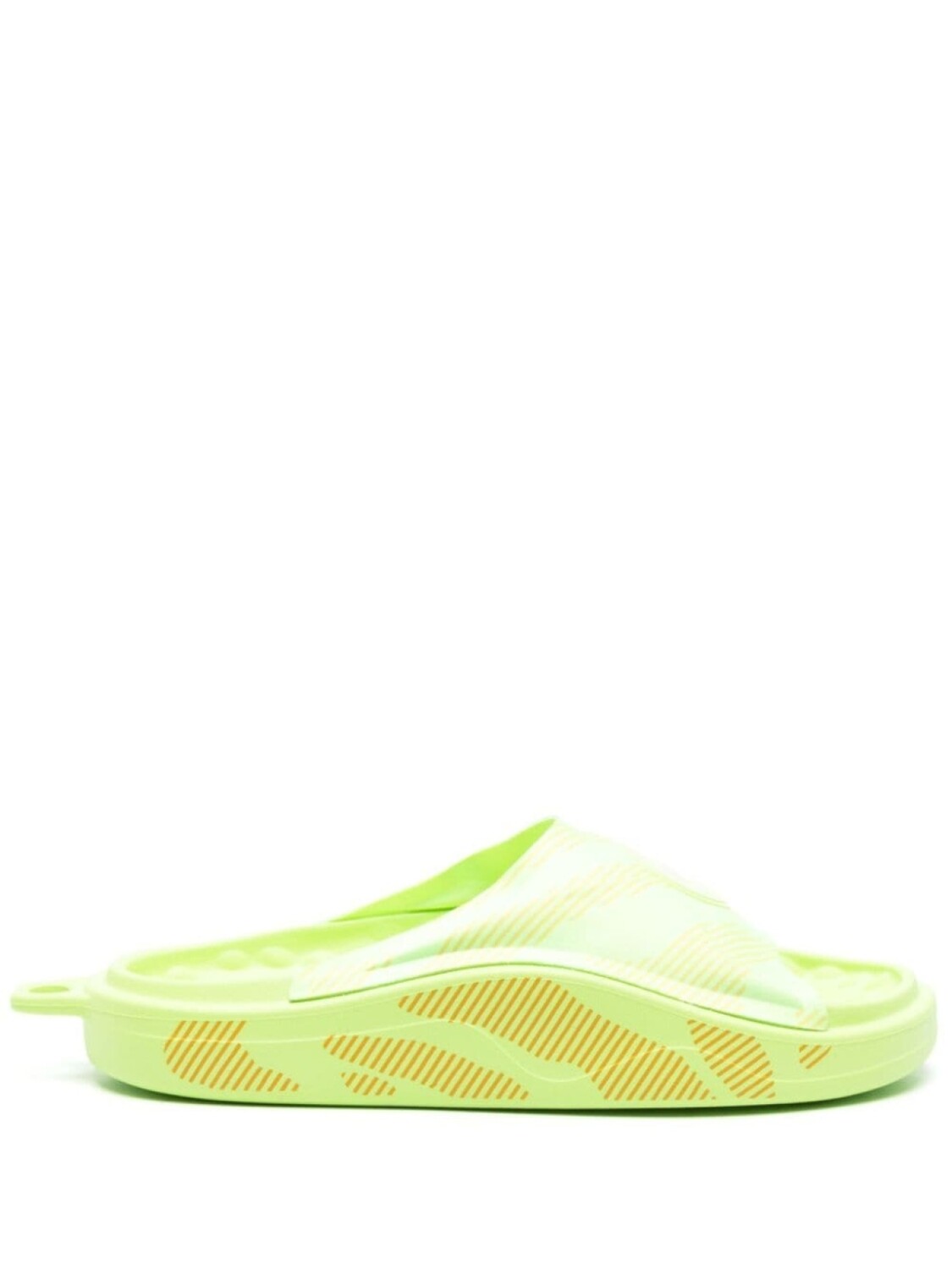 

adidas by Stella McCartney шлепанцы с логотипом, зеленый