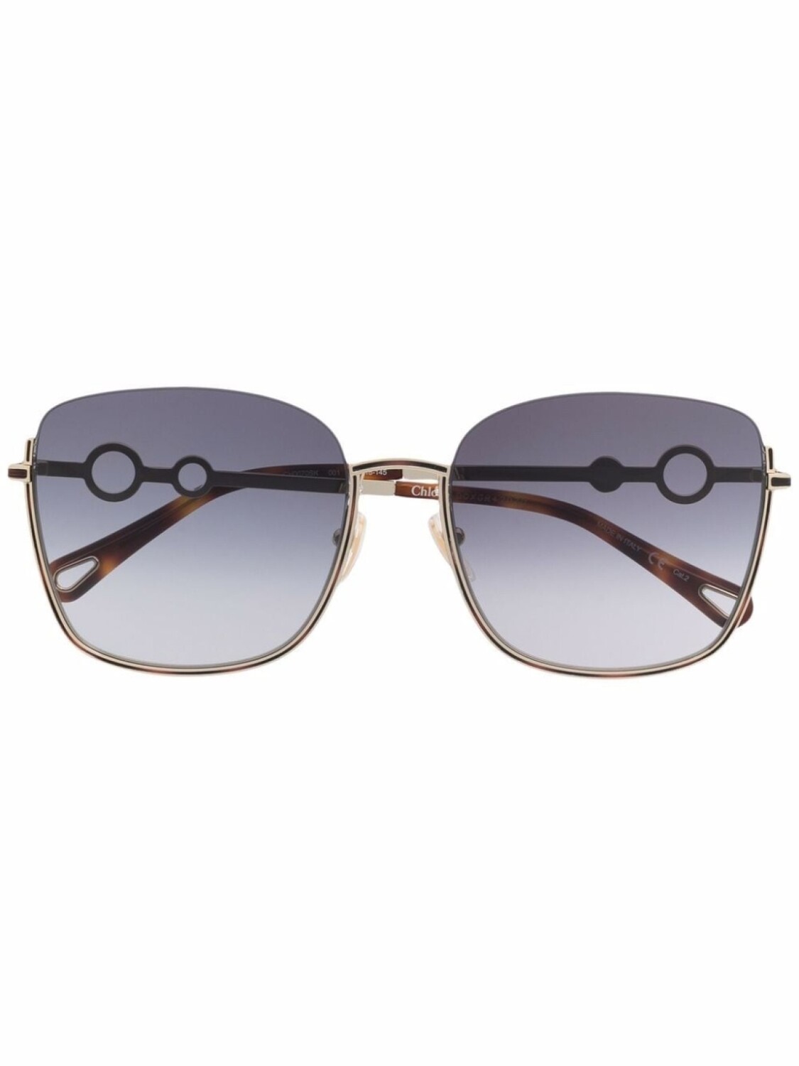 

Chloé Eyewear солнцезащитные очки Sofya, золотой