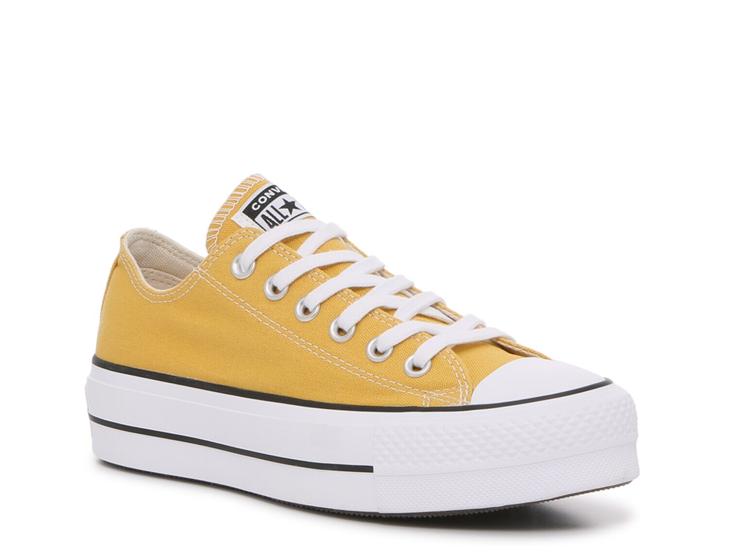 

Кроссовки женские Converse Oxford на платформе, горчичный, Желтый