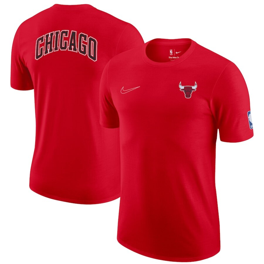 

Футболка с коротким рукавом Nike Chicago Bulls, красный