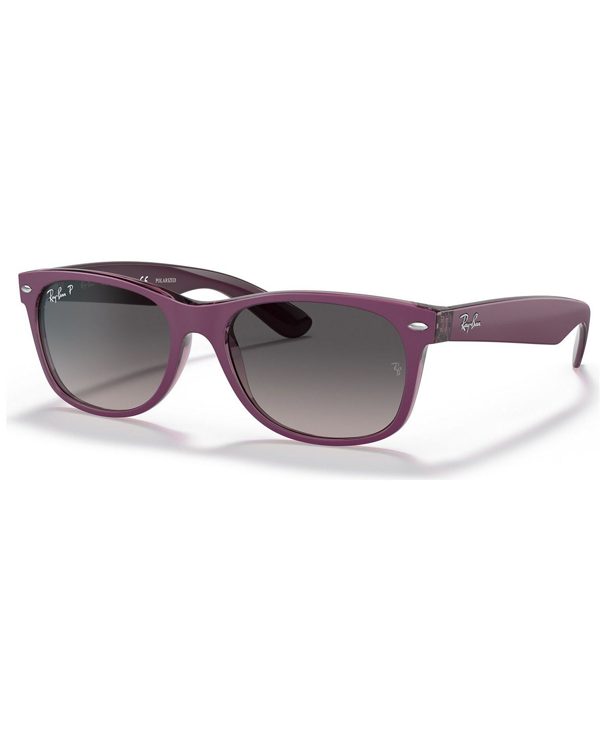 Поляризационные солнцезащитные очки, RB2132 NEW WAYFARER Ray-Ban violet