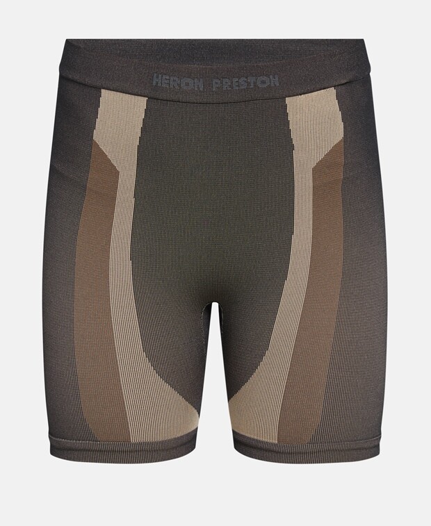 

Шорты Heron Preston, темно коричневый