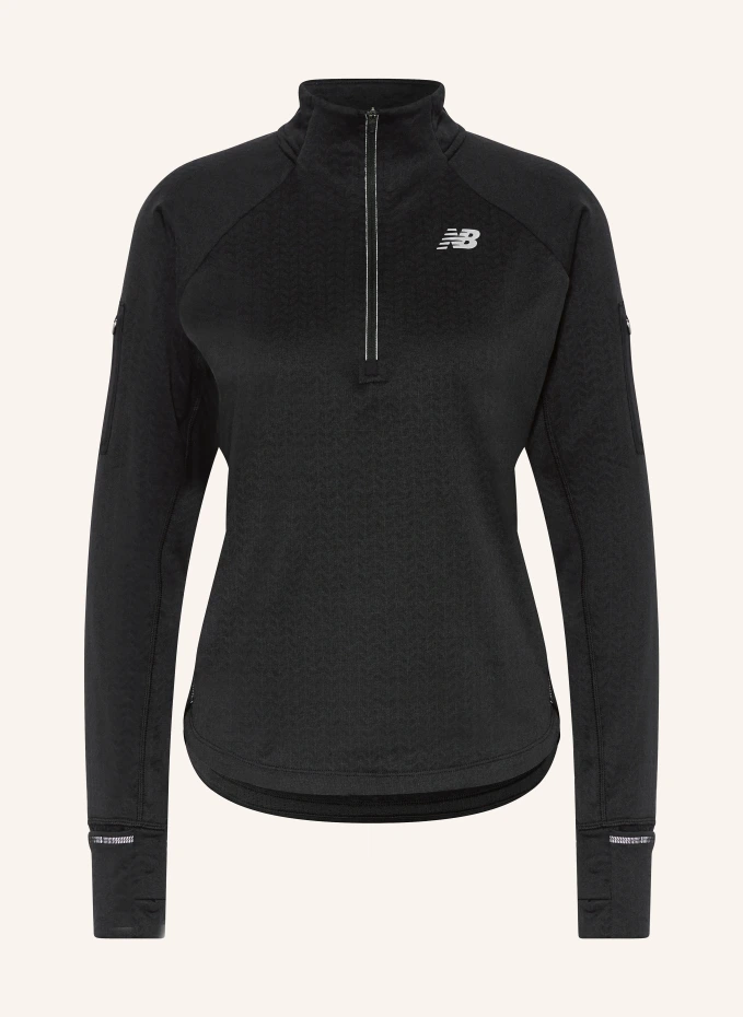 

Футболка для бега heat New Balance, черный