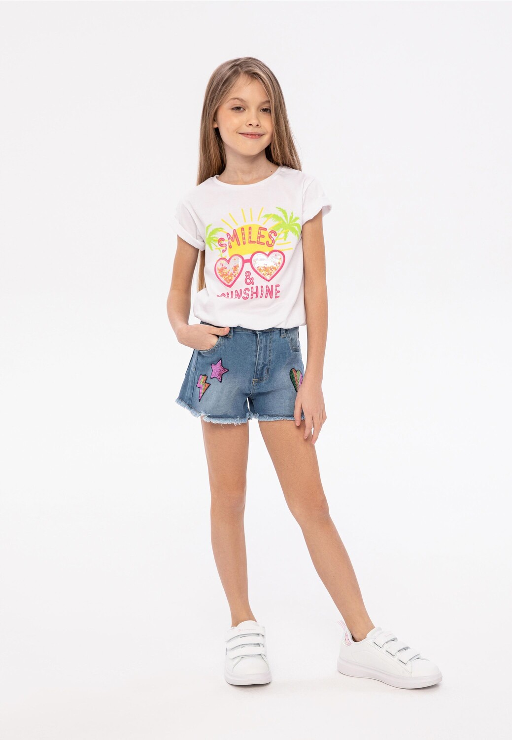 

Шорты Minoti Jeans splash 6, цвет Denim-Blau