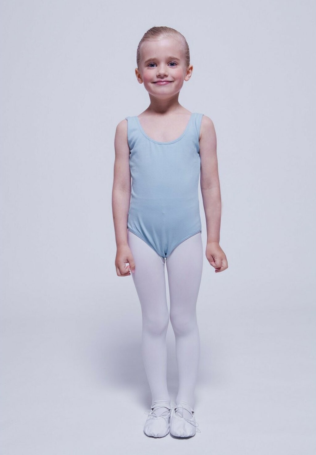 

Танцевальный купальник BALLETT TRIKOT LISSY ÄRMELLOS Tanzmuster, цвет hellblau