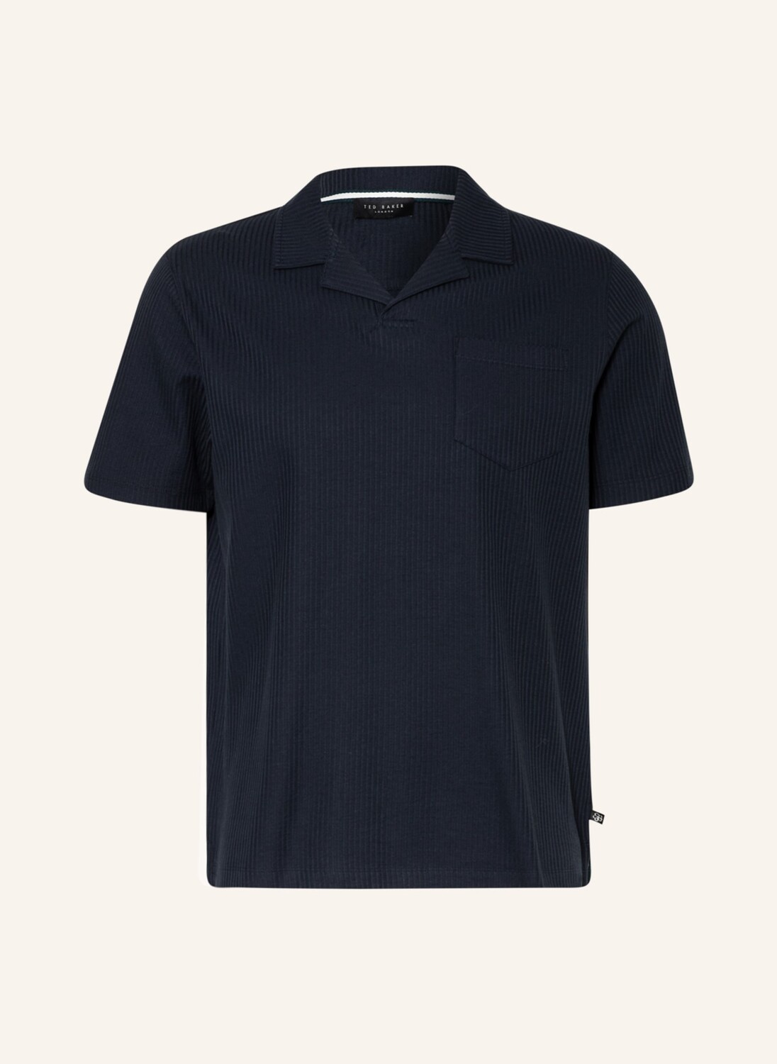 

Рубашка поло TED BAKER Jersey ARKES Regular Fit, темно-синий