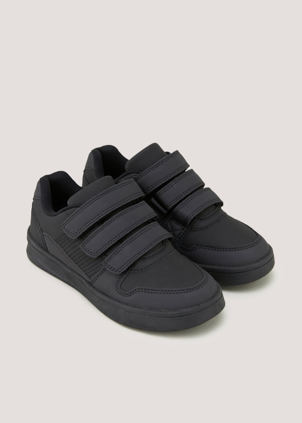 Черные школьные туфли с тройным ремешком для мальчиков (от 10 до 6 лет) черные лакированные массивные школьные туфли для девочек до 10 лет – от 5 лет
