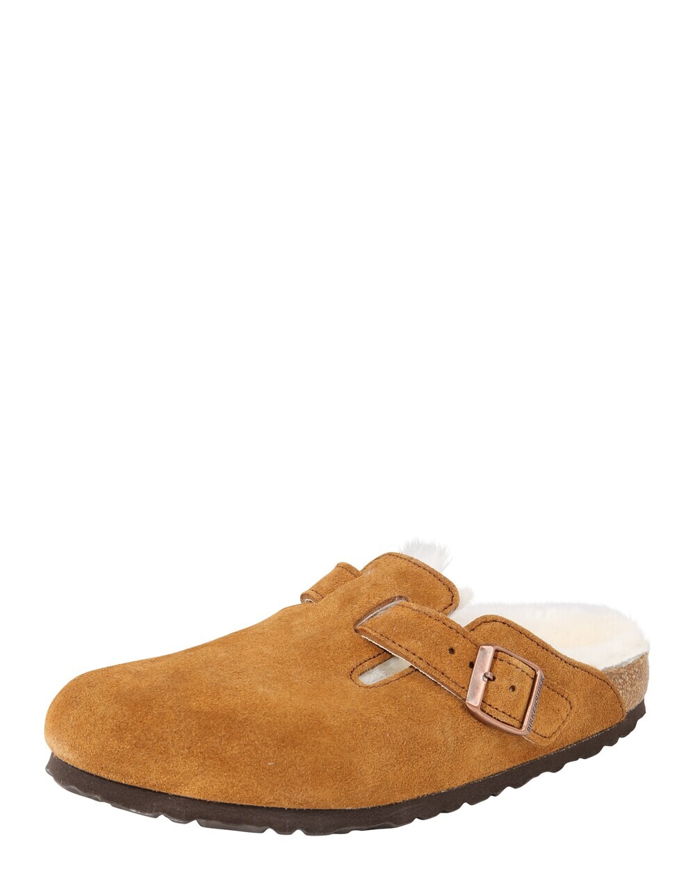 

Домашние тапочки Birkenstock Boston, коньяк