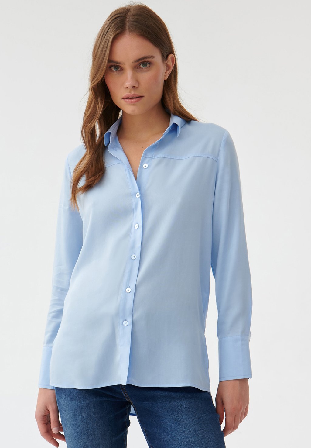 Рубашка Tatuum, синий цена и фото