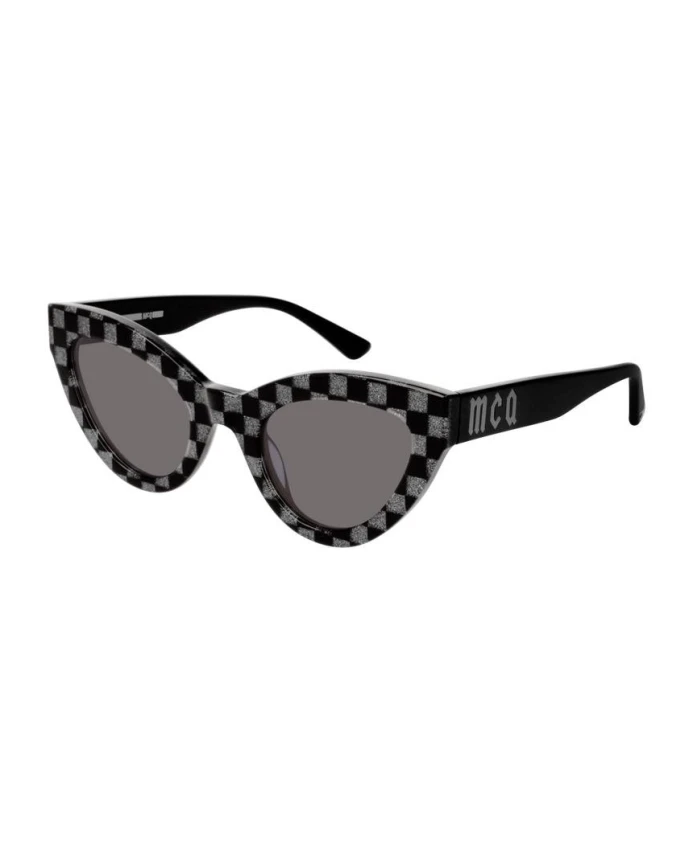 

Стильные солнцезащитные очки mq0152s Alexander Mcqueen, черный
