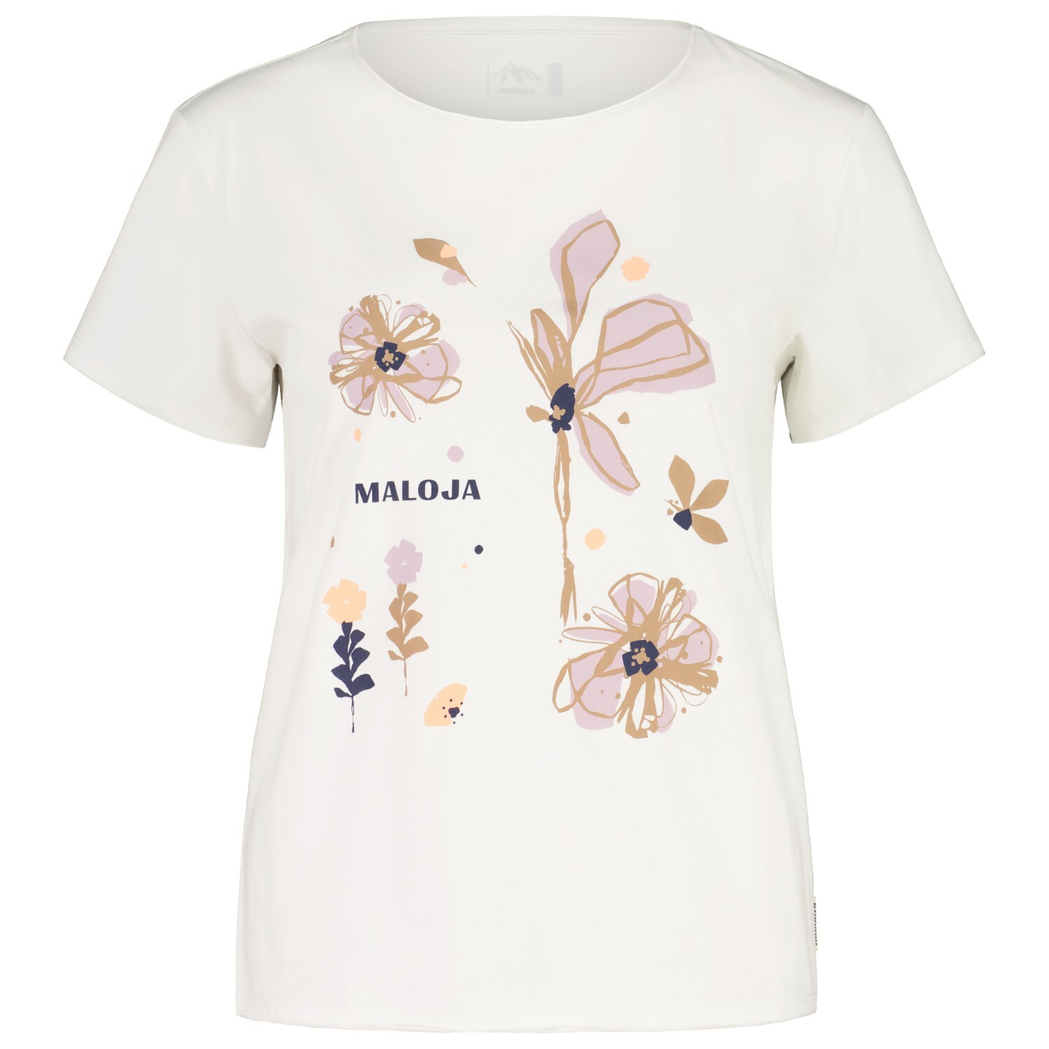 

Футболка Maloja Women's PadolaM, цвет Glacier Milk