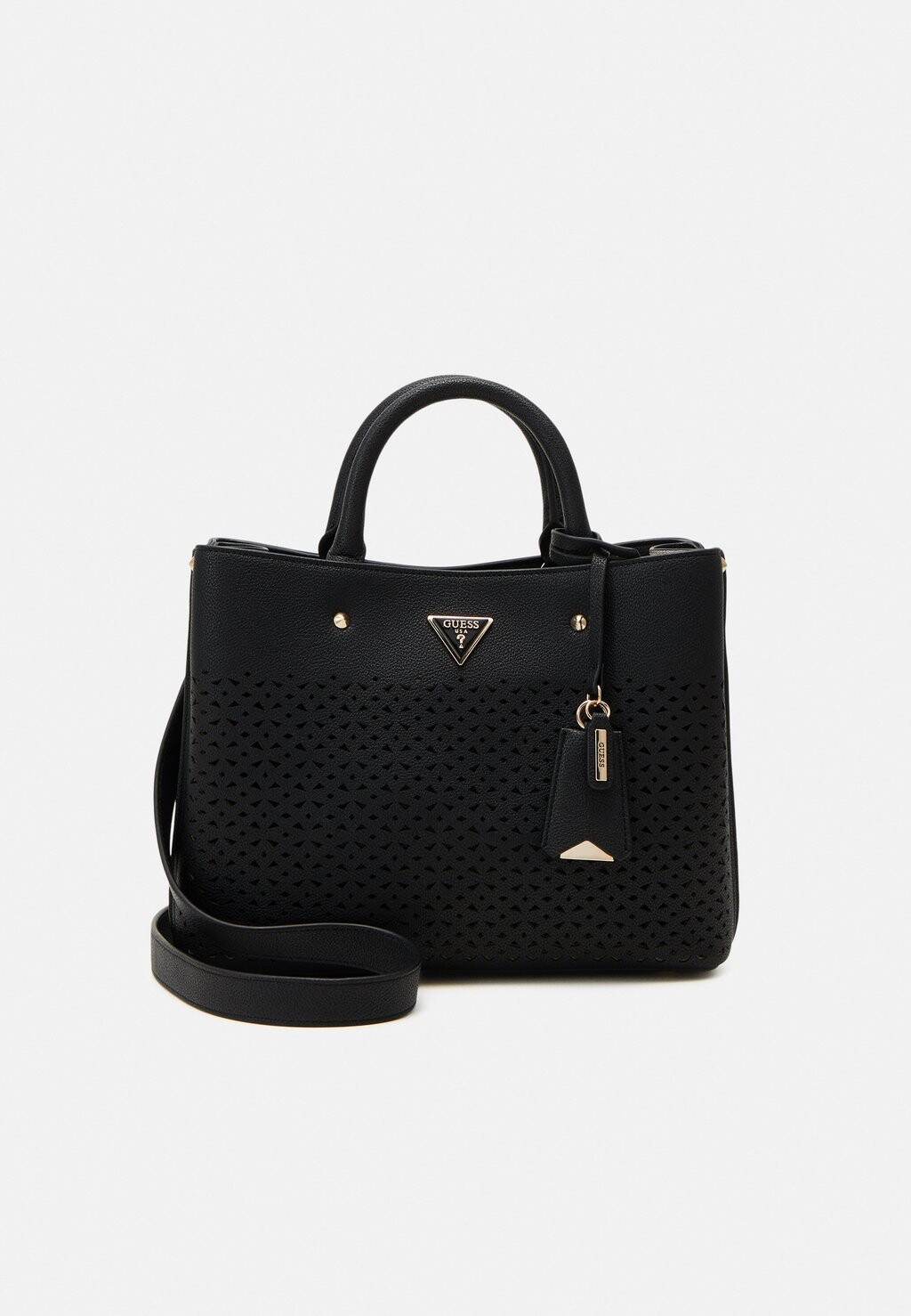 

Сумочка Guess MERIDIAN GIRLFRIEND SATCHEL, черный